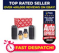 Shock Absorber Dust Cover Kit fits FORD KA TDCi 1.3D Front 08 to 16 Protect Febi