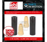 Shock Absorber Dust Cover Kit fits KIA NIRO 1.6 Rear Left or Right 16 to 22 G4LE