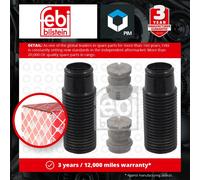 Shock Absorber Dust Cover Kit fits MAZDA DEMIO DW 1.3 Front 98 to 00 B34P Febi