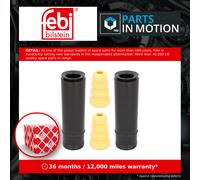 Shock Absorber Dust Cover Kit fits MERCEDES C220 S204, W204 2.2D 08 to 14 Febi