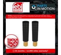 Shock Absorber Dust Cover Kit fits OPEL CORSA E 1.0 Rear Left or Right 2014 on