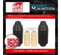 Shock Absorber Dust Cover Kit fits RENAULT KANGOO 1.5D Front 2008 on Protect New