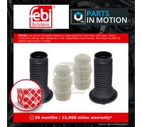 Shock Absorber Dust Cover Kit fits TOYOTA COROLLA E12 1.4 Front 01 to 07 4ZZ-FE