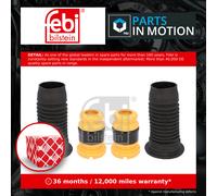 Shock Absorber Dust Cover Kit fits TOYOTA YARIS NLP130 1.4D Front 11 to 14 Febi