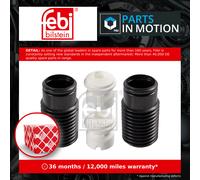 Shock Absorber Dust Cover Kit fits VAUXHALL BELMONT Mk2 Front 1.4 1.6 1.6D 1.7D