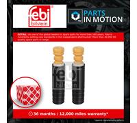 Shock Absorber Dust Cover Kit fits VAUXHALL CORSA E 1.4 Rear 2014 on Protect New