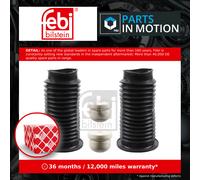 Shock Absorber Dust Cover Kit fits VAUXHALL ZAFIRA B Front 05 to 14 Protect Febi
