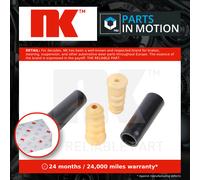Shock Absorber Dust Cover Kit fits VW FOX 5Z Rear 1.2 1.4 1.4D 05 to 11 Protect