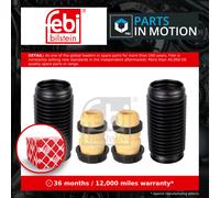 Shock Absorber Dust Cover Kit fits VW GOLF Front 2012 on Protect 5Q0412303C Febi