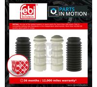 Shock Absorber Dust Cover Kit fits SKODA FELICIA 6U Rear 1.3 1.6 1.9D 94 to 01