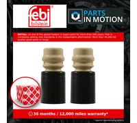 Shock absorber cover Front Axle PU (Polyurethane) 13088 FEBI BILSTEIN for AUDI