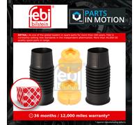 Shock Absorber Dust Cover Kit Front Left or Right 194317 Febi Protect Quality