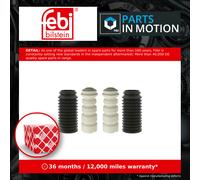 Shock absorber cover Rear Axle PU (Polyurethane) 13017 FEBI BILSTEIN for VW