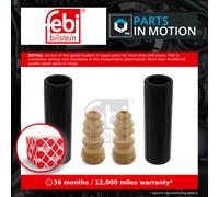 Shock Absorber Dust Cover Kit fits VW GOLF Rear 03 to 16 CJAA Protect 1K0511353N