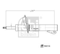FEBI BILSTEIN 193114 Shock absorber