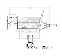 FEBI BILSTEIN 194159 Shock absorber