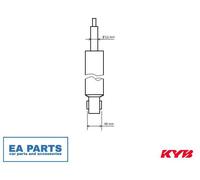 Shock Absorber for AUDI A3 A3 / S3 Limousine KYB 3430023 fits Rear Axle