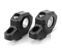 Shock Absorber For H&arley 22/28mm Motorcycle Handlebar Mount Riser Up 30mm Back Moved 21mm Extension Higher Motorcycle(Black)