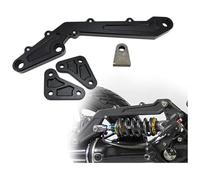 Shock Absorber For K75 K100 K1100 310-340mm Black Rear Shock Absorber Motorcycle Kit Cafe Subframe Suspension Adjust Damping Motorcycle(Pro-link Kit)