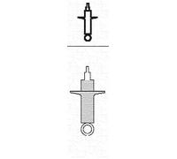 SHOCK ABSORBER FOR LAND ROVER MAGNETI MARELLI 356411070100