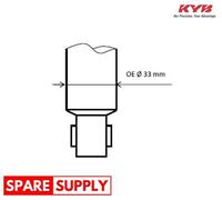 SHOCK ABSORBER FOR SKODA FABIA KAMIQ SCALA KYB 5530015 FITS REAR AXLE