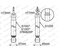MONROE G1220 Shock absorber