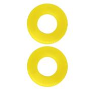 Shock Absorber For VW For Golf Mk2 3 4 Car Front Bushing Bearing Washer Shock Absorbing Tower Rubber Buffer Ring Durable Reduce Noise Parts Kit Shocks(Yellow)