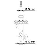 KYB 339802 Shock absorber