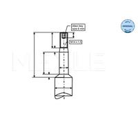 MEYLE 326 624 0006 Shock absorber