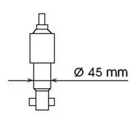 Shock Absorber Front Fits Ford Maverick Nissan Terrano Terrano II KYB 444102