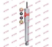 KYB Gas A Just Shock absorber 554091 Front Axle Gas Pressure Monotube Telescopic Shock Absorber Top pin, Bottom eye MITSUBISHI: PAJERO 2