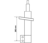 Shock Absorber Front Fits Citroen Opel Peugeot Toyota Vauxhall KYB 3348085