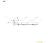 SHOCK ABSORBER G8640 FOR MINI B36A15A B38A15F/A15A 1.5L 3cyl B47C20B 2.0L 4cyl