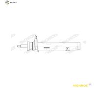 1x Shock Absorber (Single) G8641 Front Left Monroe Original 31306886753