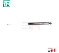 2x Gas Shock Absorbers Rear for CITROEN C1, PEUGEOT 107/108, TOYOTA AYGO