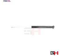 2x Gas Shock Absorbers Rear Right and Left for MITSUBISHI COLT VI, SMART FORFOUR