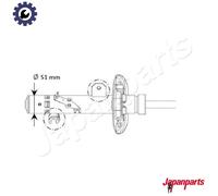 SHOCK ABSORBER MM-01131 FOR PEUGEOT 2008/I/Van HNY /HNS /HMR /HNZ /HNV 1.2L 4cyl