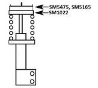 KYB SM5165 Top Strut Mounting