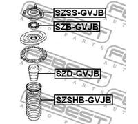 Bearing For Suzuki KIZASHI FORENZA ESCUDO CARRY APV AERIO 97-15 Front