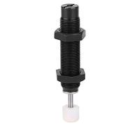 Shock Absorber, Oil Pressure Absorber, 1Pc Black M12 x 10mm Stroke Oil Pressure Shock Absorber for Pneumatic Air Cylinder AC1210-2