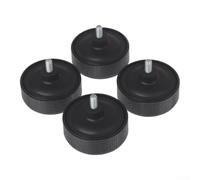Shock Absorber Pads for Turntable 4 Pack Gel Structure Hi-Fi | Vibration Isolation, Hi-Fi Audio, for Technics SL-1200, Pack of 4, Compact