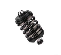 Shock Absorber Rear Suspension for Brompton Folding Bike C-Line/P-Line/T-Line, Lightweight Construction with Titanium Axle and Triple Wave Spring, Improved Stability on Gravel Black (A)