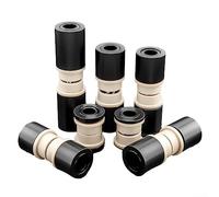 Shock Absorber Rear Tank Pivot Point, Bicycle Soft Tail Rear Shock-absorbing Bushing DU Shock-absorbing Bushing 54Mm