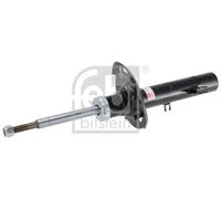 Febi 2 x L+R Front Shock Absorbers fits Peugeot 2008 I 2013-2019 1.2 1.4 1.5 1.6