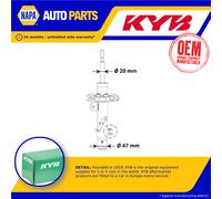 Kayaba Shock Absorber (Single Handed) - fits CITROEN C4 Cactus 1.5D Front Left 2018 on