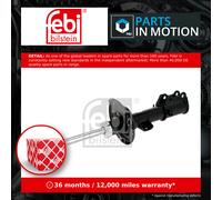 Shock Absorber (Single Handed) fits FIAT DOBLO 263 1.6D Front Right 2010 on Febi