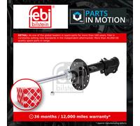 Shock Absorber (Single Handed) fits FIAT FIORINO 225 1.3D Front Left 2007 on New