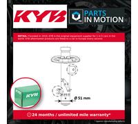 Shock absorber Front Axle Right Top pin 3338004 KYB for PEUGEOT 2008 I