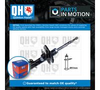Shock Absorber (Single Handed) Front Right QAG181063 Quinton Hazell 9809333980