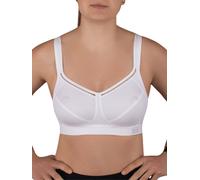 Classic B Sports Bra, Firm Support White